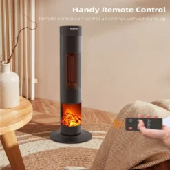 Keramischer Turm-Raumheizer Mit Massivholz-Set, Design Mit Fernbedienung. -Grünwelt Exporteren Garten-Winkel df05f123f79dd69a34c4e7b0d912c1d1