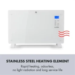 Norderney Konvektions-Heizgerät Thermostat Timer 2000W 30m² Weiß -Grünwelt Exporteren Garten-Winkel df914e1cf4c56397e691180583d13e6c