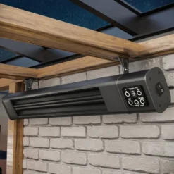 FERNANDO | Deckenheizstrahler | Schwarz | 3000W | 3 Heizstufen | Heizstrahler Decke, Infrarotstrahler Terrasse 15 FERNANDO | Deckenheizstrahler | Schwarz | 3000W | 3 Heizstufen | Heizstrahler Decke, Infrarotstrahler Terrasse -Grünwelt Exporteren Garten-Winkel df9b4ab739f5345ad8234d76e6c60ee4