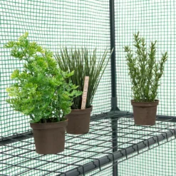 Relaxdays Foliengewächshaus Mit Regalen -Grünwelt Exporteren Garten-Winkel dfe5980183fef04d2782f6536eb1f5df