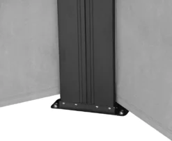 SVITA Doppel Seitenmarkise 600x200cm Sichtschutz Sonnenschutz Ausziehbar Hellgrau -Grünwelt Exporteren Garten-Winkel e0726ea7875d7a5e55904a4f9bd34eff