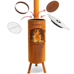 BonFeu Bongiano LP Rost Terrassenöfen