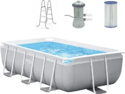 INTEX Swimmingpool-Set Prism Frame Rechteckig 300 X 175 X 80 Cm -Grünwelt Exporteren Garten-Winkel e0b39b87d5b4ef9f6c57ac805f5752d1
