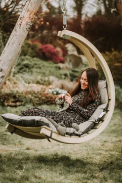 Amazonas Schwebesessel Swing Chair Anthrazit -Grünwelt Exporteren Garten-Winkel e274700dffc927508f1c34398817f75e