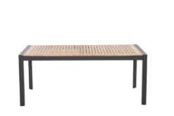 Zurigo Auszietisch 180/240x90cm Teakholz / Anthrazit -Grünwelt Exporteren Garten-Winkel e3002ae2afd96b9bb2c2e5d08a64a487