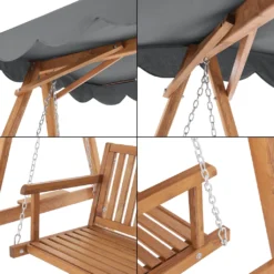 Hollywoodschaukel Afandou 200 X 130 X 185 Cm Gartenschaukel Mit Dach Max. 200 Kg Schaukelbank Für 2 Personen Gestell Aus Massivholz Dunkelgrau 13 Hollywoodschaukel Afandou 200 X 130 X 185 Cm Gartenschaukel Mit Dach Max. 200 Kg Schaukelbank Für 2 Personen Gestell Aus Massivholz Dunkelgrau -Grünwelt Exporteren Garten-Winkel e4705b8af280e896861e52aeeee51652