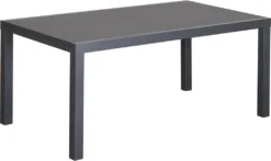 Primaster Gartentisch Fano 160/210 X 90 X 74 Cm, Rechteckig, Anthrazit