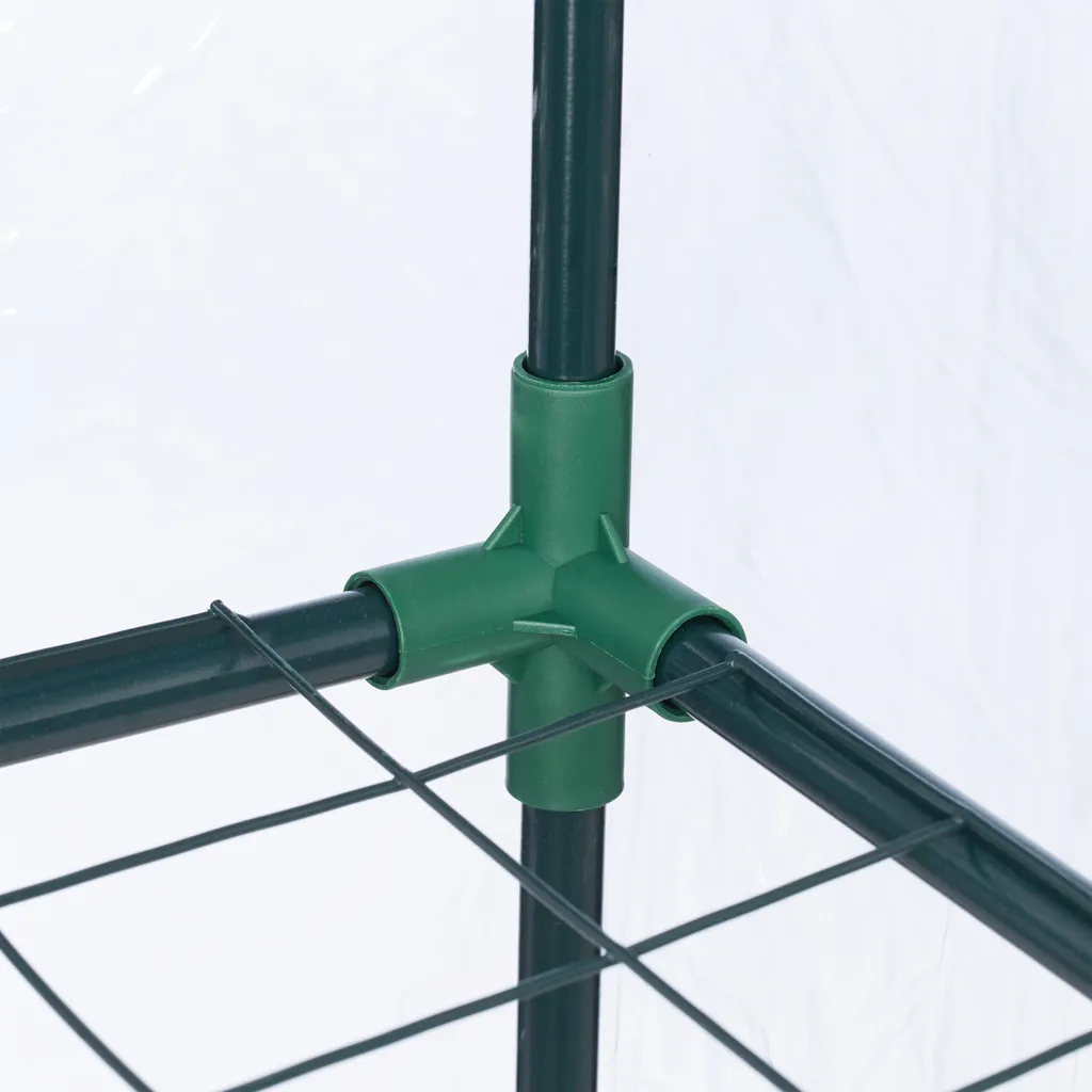 Relaxdays Gewächshaus Balkon 3 Etagen 9 Relaxdays Gewächshaus Balkon 3 Etagen – Bild 9