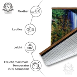 Infrarotheizung 500 Watt Bildheizung Heizbild Infrarot Bild Heizer Herbstwald 105 X 60 Cm A++ 14 Infrarotheizung 500 Watt Bildheizung Heizbild Infrarot Bild Heizer Herbstwald 105 X 60 Cm A++ -Grünwelt Exporteren Garten-Winkel e6da28a2ac55ecdc0c38f0caaadc17ad