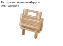 KMH® Teak Beistelltisch Rechteckig 50x50x50 Klappbar -Grünwelt Exporteren Garten-Winkel e74b2080f7d02757e959052bd9c13217