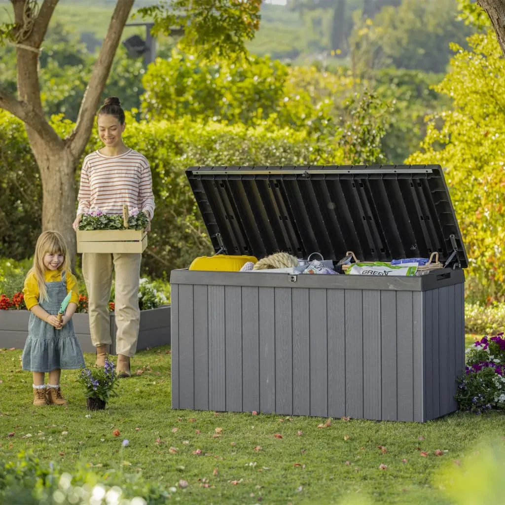 Keter Gartentruhe Darwin 570 L Grau 7 Keter Gartentruhe Darwin 570 L Grau – Bild 7