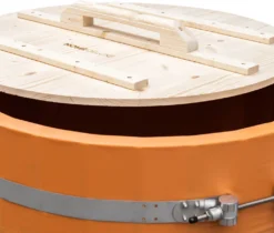 HOME DELUXE - Cold Tub / Badefass (180cm) ARUM - Aus Nordischer Fichte, Mit Integriertem Sitz I Badebottich, Eispool 27 HOME DELUXE - Cold Tub / Badefass (180cm) ARUM - Aus Nordischer Fichte, Mit Integriertem Sitz I Badebottich, Eispool -Grünwelt Exporteren Garten-Winkel e77fe9382fc2fa54565838ad9e8c82c5