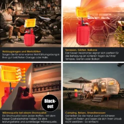 KESSER® Gasheizer Heizstrahler Gas Aufsatz Strahler Inkl. Piezo Zündung Schlauch & Regler Flaschenhalterung Gasheizstrahler Aufsatzheizstrahler Betrieben Mit Propan - Gas Für 5 Kg Oder 11 Kg Flaschen, Farbe:Silber -Grünwelt Exporteren Garten-Winkel e78c63c1438c6b27e0a227a987217039