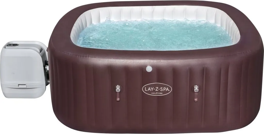 Bestway LAY-Z-SPA® Whirlpool Maldives HydroJet Pro™, Eckig, 201x201x80cm, 60033 14 Bestway LAY-Z-SPA® Whirlpool Maldives HydroJet Pro™, Eckig, 201x201x80cm, 60033 – Bild 14