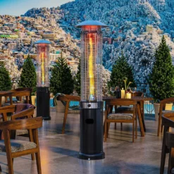 FINA | Gasheizstrahler | 1,8m | Schwarz | 11kW | Heizpilz, Terrassenheizstrahler, Terrassenheizer, Heizstrahler Gas -Grünwelt Exporteren Garten-Winkel e8be78855928ecb20dffcff1e992f096