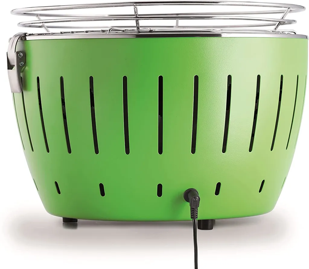 LotusGrill Starter-Set Classic 1x Grill Limettengrün USB-Anschluß, 1x Buchenholzkohle 2,5 Kg, 1x Brennpaste 200ml, 1x Zange (Farbe Nach Vorrat), 1x Transport-Tragetasche - Der Raucharme Holzkohlegrill 3 LotusGrill Starter-Set Classic 1x Grill Limettengrün USB-Anschluß, 1x Buchenholzkohle 2,5 Kg, 1x Brennpaste 200ml, 1x Zange (Farbe Nach Vorrat), 1x Transport-Tragetasche - Der Raucharme Holzkohlegrill – Bild 3