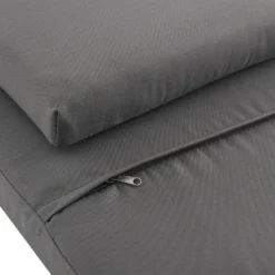 Juskys Doppel Loungebett Kreta - Gartenliege Für 2 Personen - Dach & Rückenlehne Verstellbar - Sonnenliege Für Terrasse, Garten & Balkon - Liege Grau -Grünwelt Exporteren Garten-Winkel e99e09c176093bd243038f955f11c2c1