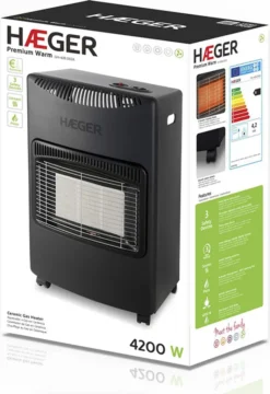 Juskys Keramik Gasheizung GS42US 4200 Watt Mit 3 Heizstufen, Druckregler & Schlauch - Mobil, Effizient & Energiesparend - Gasheizer Gasheizofen Gasheizgerät Heizstrahler -Grünwelt Exporteren Garten-Winkel e9a049ec2474a6a365ffca3a2b24689b