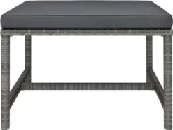 VidaXL 6-tlg. Garten-Lounge-Set Mit Kissen Poly Rattan Grau 17 VidaXL 6-tlg. Garten-Lounge-Set Mit Kissen Poly Rattan Grau -Grünwelt Exporteren Garten-Winkel e9fbdef28e45befdd51cc86227491512