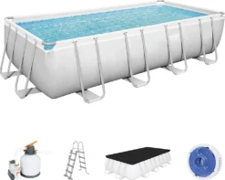 Bestway Power Steel™ Frame Pool Komplett-Set, Eckig 549x274x122 Cm 56466 -Grünwelt Exporteren Garten-Winkel ea2f916071d3d6943a29245451bca54f