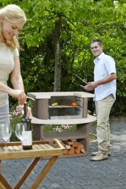 Buschbeck Grillbar Montana Weiß-braun 90016.000 -Grünwelt Exporteren Garten-Winkel eacb3014e50d72ed7e954c90b0c3992e