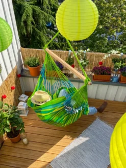 La Siesta Domingo Lime Basic Hängesessel Wetterfest Grün Hängestuhl -Grünwelt Exporteren Garten-Winkel eacf84dc4d00bfecfa3e9c202e33e446