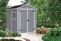 KETER Manor 6x8 Záhradný Domček, Grafit, Plastový Záhradný Domček -Grünwelt Exporteren Garten-Winkel eb1f49f10597217522145564c9b53665