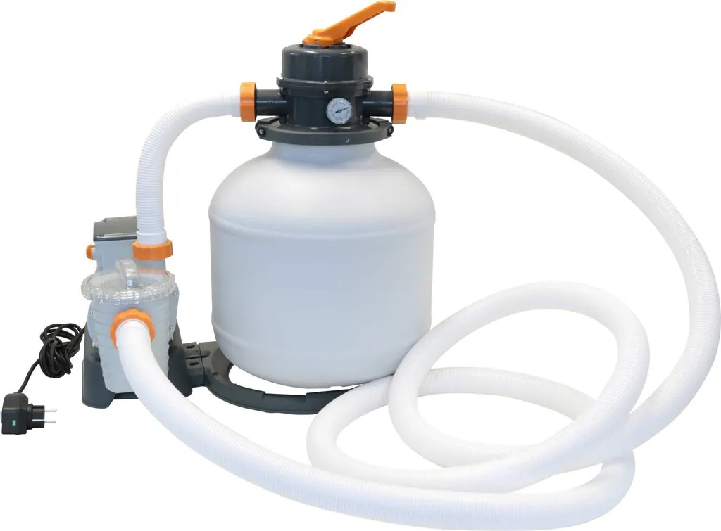 Bestway Power Steel™ Frame Pool Komplett-Set, Eckig, Mit Sandfilteranlage, Sicherheitsleiter & Abdeckplane 732 X 366 X 132 Cm 14 Bestway Power Steel™ Frame Pool Komplett-Set, Eckig, Mit Sandfilteranlage, Sicherheitsleiter & Abdeckplane 732 X 366 X 132 Cm – Bild 14