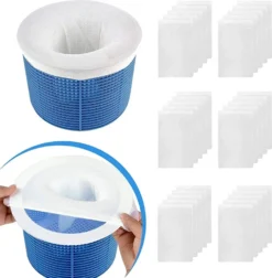 Pool Skimmer Socken, Skimmer Filter Für Schwimmbad Korb, Pool Filter Netz Wiederverwendbar,Pack Of 5