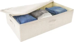 VidaXL Aufbewahrungsboxen 2 Stk. Stoff 70x40x18 Cm Creme -Grünwelt Exporteren Garten-Winkel ebf0cc6ebd797118da83af8a2bc015ed