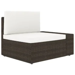 VidaXL Modulares 2-Sitzer-Sofa Poly Rattan Braun -Grünwelt Exporteren Garten-Winkel ebfcabfc4bbf7d3aa85052ad3cda0c57
