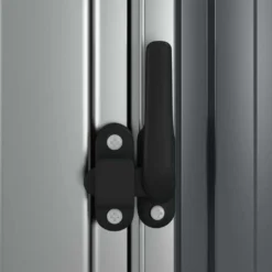 VidaXL Geräteschuppen Grau 118,5x97x209,5 Cm Verzinkter Stahl -Grünwelt Exporteren Garten-Winkel ebfe5b439274bd0f1ada9bbc64aa7381