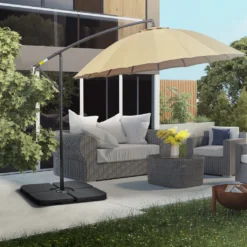 Outsunny Schirmgewicht 4er-Set, Ampelschirmständer Mit 60 Liter Wasser/ 78 Kg Sand Befüllbar, Marktschirmständer, Schirmständer Für Ampelschirm, Schwarz 13 Outsunny Schirmgewicht 4er-Set, Ampelschirmständer Mit 60 Liter Wasser/ 78 Kg Sand Befüllbar, Marktschirmständer, Schirmständer Für Ampelschirm, Schwarz -Grünwelt Exporteren Garten-Winkel ec571a6c5cd6b5f9cbcb4fb508a6b4de