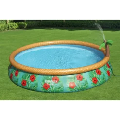 Bestway Fast Set™ Pool-Set Mit Filterpumpe "Paradise Palms", Rund, 457x84cm, 57416 28 Bestway Fast Set™ Pool-Set Mit Filterpumpe "Paradise Palms", Rund, 457x84cm, 57416 -Grünwelt Exporteren Garten-Winkel ed3af0bd0c614866ae5ac0acf4518fe0