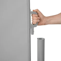 Tectake Aluminium Seitenmarkise Ausziehbar Mit Aufrollmechanismus - 200 X 300 Cm, Grau -Grünwelt Exporteren Garten-Winkel ed80ad5f5f58d9818be39ee765a8abf9