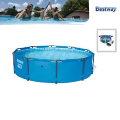 Bestway Frame Pool “Steel Pro™” 305x76 Cm - Rund - 4.678 L; 56406 33 Bestway Frame Pool “Steel Pro™” 305x76 Cm - Rund - 4.678 L; 56406 -Grünwelt Exporteren Garten-Winkel ed967b624024afcc3931bf0814d36c44