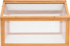 MCombo Frühbeet Gewächshaus Treibhaus 2 Dachfenster Holz Und Polycarbonat 0145 -Grünwelt Exporteren Garten-Winkel ee003aff65fe68324131f790a79c3d99