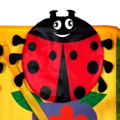 SPIELWERK Hollywoodschaukel Für Kinder Ab 3 Jahren Verstellbares Sonnendach UV 40 Schutz 3 Punkt Sicherheitsgurt 2 Sitzer Gartenschaukel Schaukelbank -Grünwelt Exporteren Garten-Winkel ee447e6b2adbff81ca12d83b0c09bc51