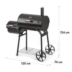 Beef Brisket Smoker Grill | Holzkohlegrill/Smoker | Rostfreie Grillroste Aus Edelstahl | Thermometer Im Deckel | 2 Große Räder 17 Beef Brisket Smoker Grill | Holzkohlegrill/Smoker | Rostfreie Grillroste Aus Edelstahl | Thermometer Im Deckel | 2 Große Räder -Grünwelt Exporteren Garten-Winkel ef557d6b5888027d750587aa7d9ba0c5