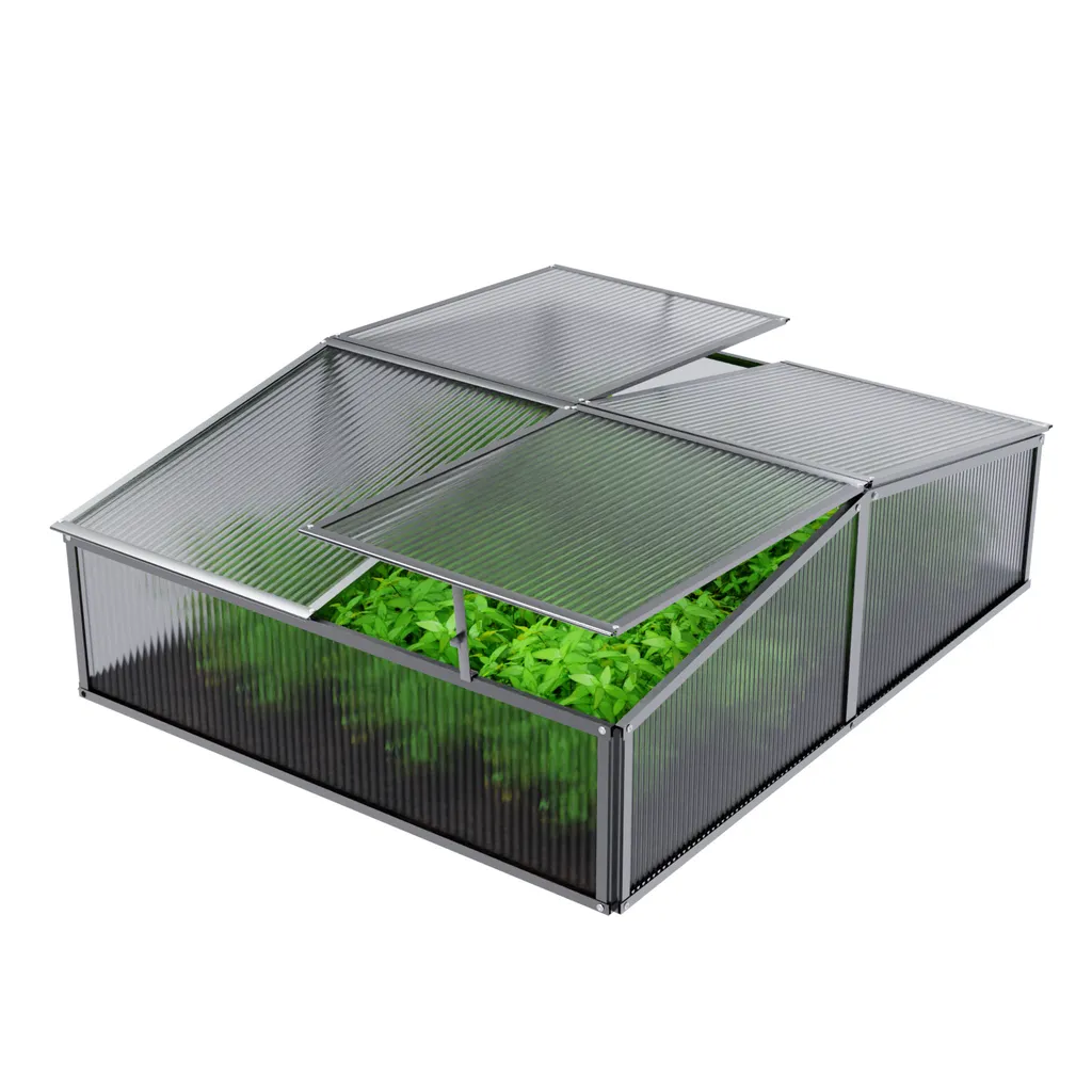 TroniTechnik Frühbeet Mini Gewächshaus Calla Mit Dachfenster, UV-Schutz 1 TroniTechnik Frühbeet Mini Gewächshaus Calla Mit Dachfenster, UV-Schutz