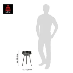 LANDMANN Holzkohle-Rundgrill -Grünwelt Exporteren Garten-Winkel efbe022210ac52b0e500170db1e24478