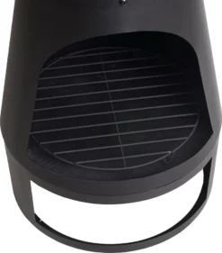 Gartenofen HWC-K90, Gartenkamin Terrassenkamin Terrassenofen, Schürhaken Feuerstelle 120x43cm Schwarz -Grünwelt Exporteren Garten-Winkel f12a5d2d004101a56740d3c7576fec29