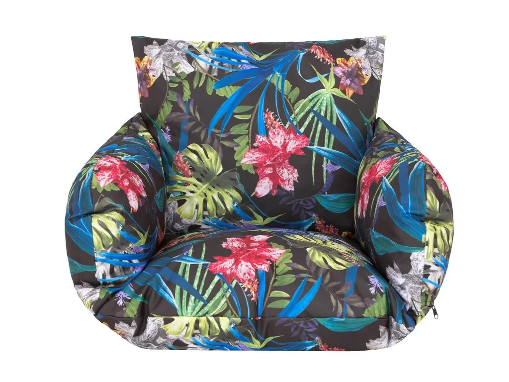 Polster Auflage Kissen Für Schaukel Hängekorb Hängesessel Hängeschaukel Cocoon 50x60 Cm Bunte Blumen 2 Polster Auflage Kissen Für Schaukel Hängekorb Hängesessel Hängeschaukel Cocoon 50x60 Cm Bunte Blumen – Bild 2