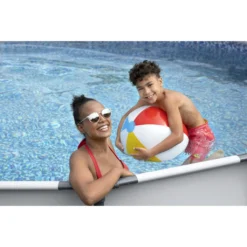 Bestway Steel Pro Max™ Frame Pool Komplett-Set, Rund, 427x107cm, 56950 -Grünwelt Exporteren Garten-Winkel f19b03c2edc26f9d58762f8334f4ab92