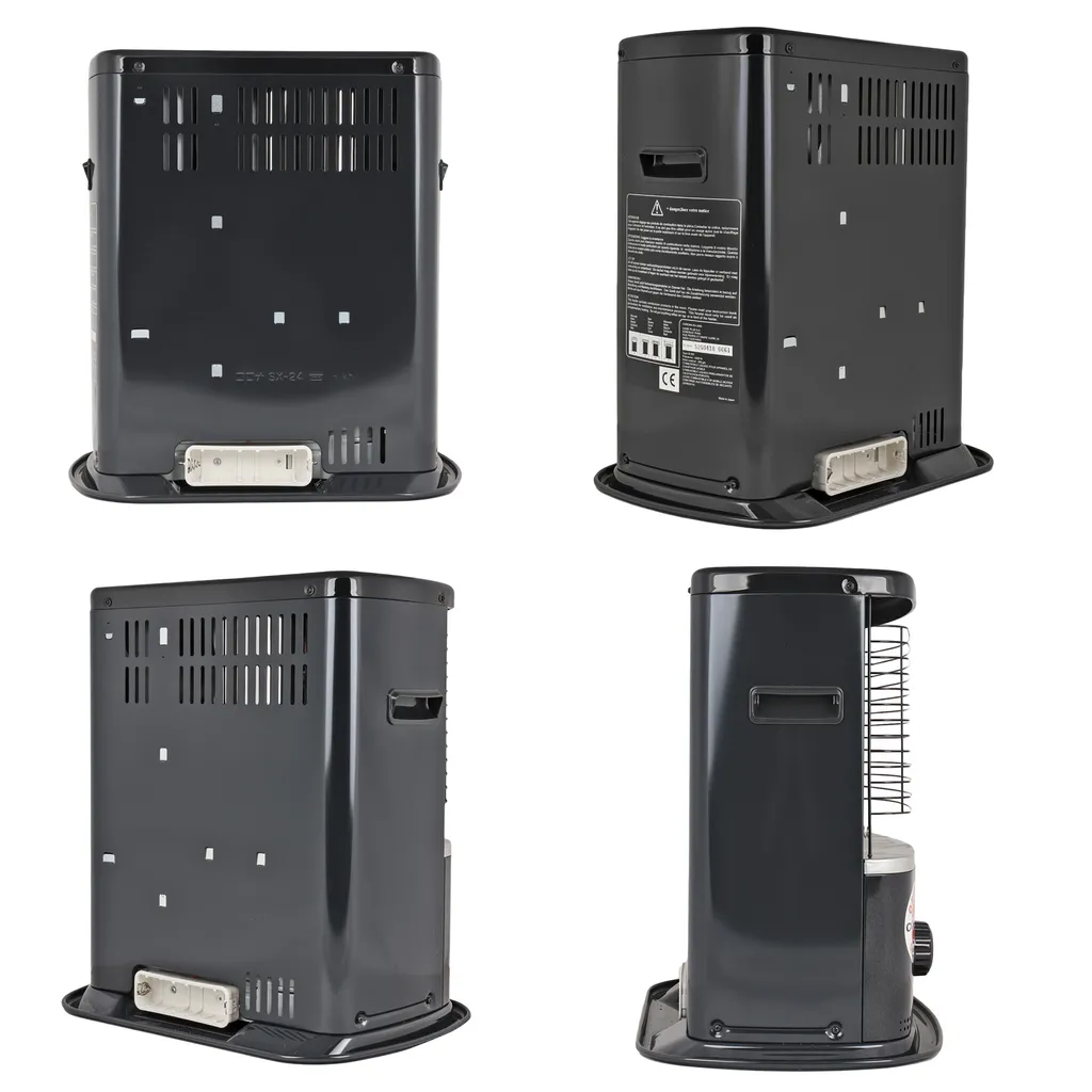 Corona Not-Heizung Set | Petroleumofen RX2485 2,4Kw Docht-Ofen | Handpumpe U. Batterien 3 Corona Not-Heizung Set | Petroleumofen RX2485 2,4Kw Docht-Ofen | Handpumpe U. Batterien – Bild 3