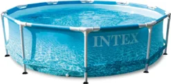 INTEX Beachside Pool-Set Mit Metallrahmen (Filterpumpe) 4.485 L 23 INTEX Beachside Pool-Set Mit Metallrahmen (Filterpumpe) 4.485 L -Grünwelt Exporteren Garten-Winkel f27fe6dadf4c37ffa593a9157e80e217