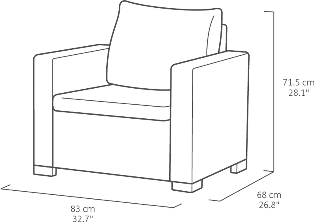 Allibert By Keter Sessel California Doppelpack 2-er Set 2 Allibert By Keter Sessel California Doppelpack 2-er Set – Bild 2