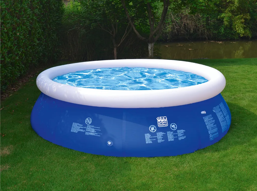 Happy People Quick Up Pool Set 360 X 90 Cm Mit Filterpumpe Und Leiter 3 Happy People Quick Up Pool Set 360 X 90 Cm Mit Filterpumpe Und Leiter – Bild 3