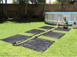 Intex Solarmatte Poolheizung PVC 1,2x1,2 M Schwarz 28685