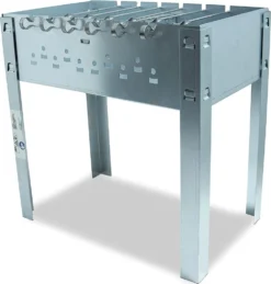 ACTIVA Mangal Schaschlik Grill Edelstahl 50x30 Cm Inkl. Grillrost Und 6 Spießen -Grünwelt Exporteren Garten-Winkel f3ca85a095251251c2454782892c9463